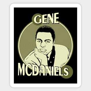 Gene McDaniels Sticker